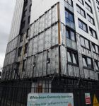 Salford insulation left out in the rain in Pendleton